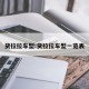 货拉拉车型:货拉拉车型一览表