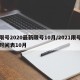 限号2020最新限号10月/2021限号时间表10月